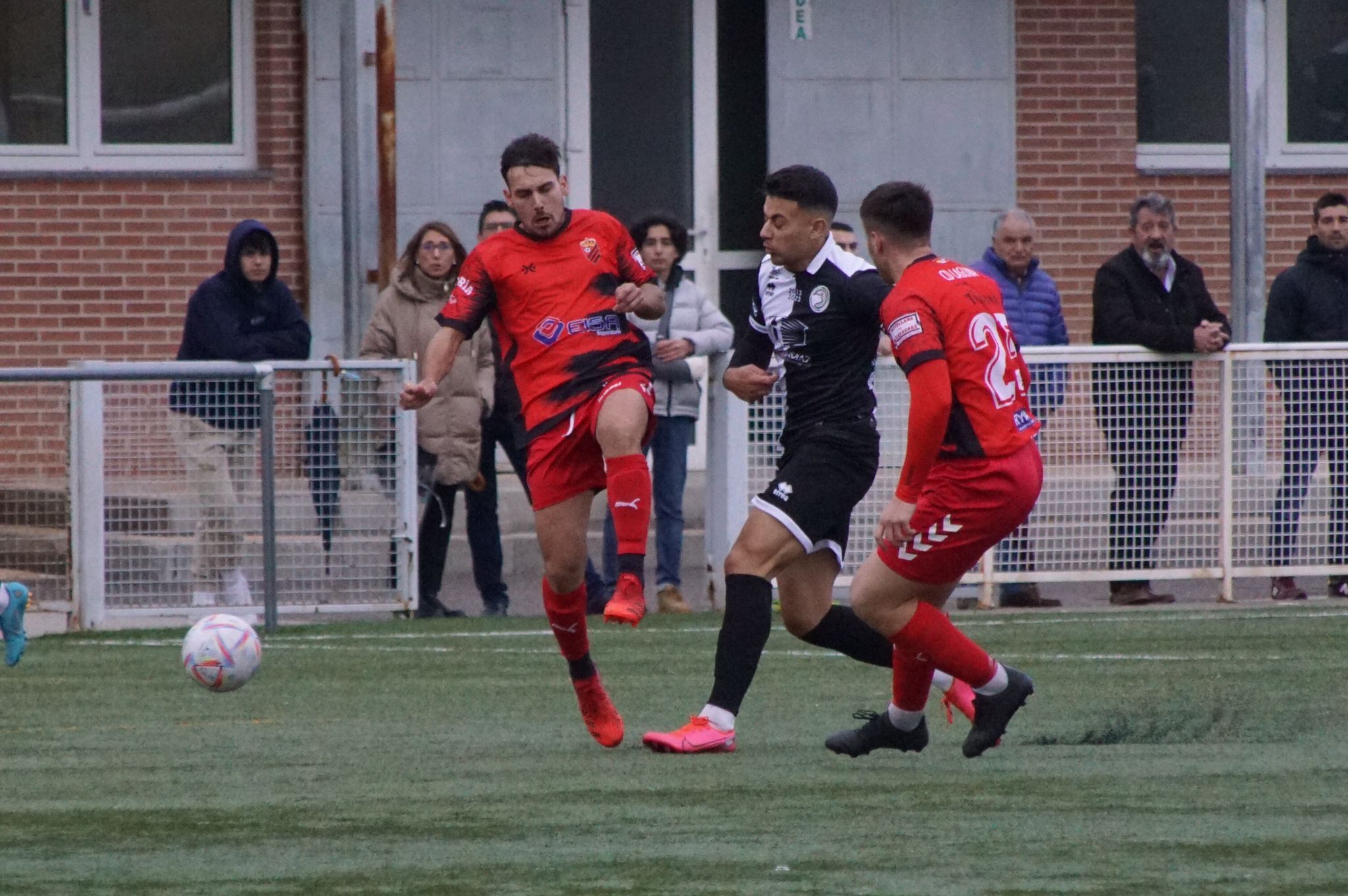 Álex Garrido, ante el Laguna | FOTO SALAMANCA24HORAS.COM