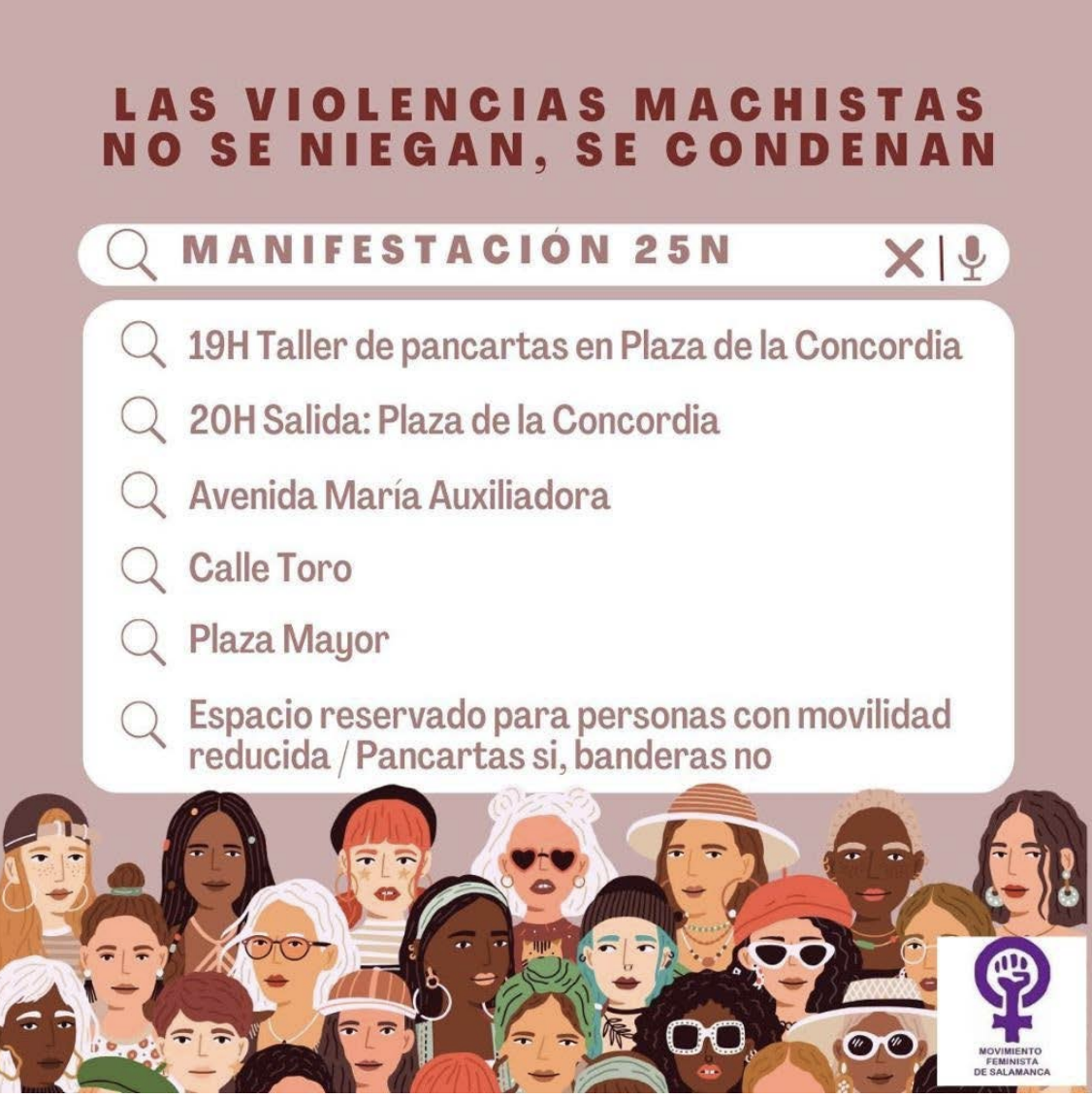 El Movimiento Feminista De Salamanca Comparte Información Frente A Los Bulos Es Una Forma De 7858