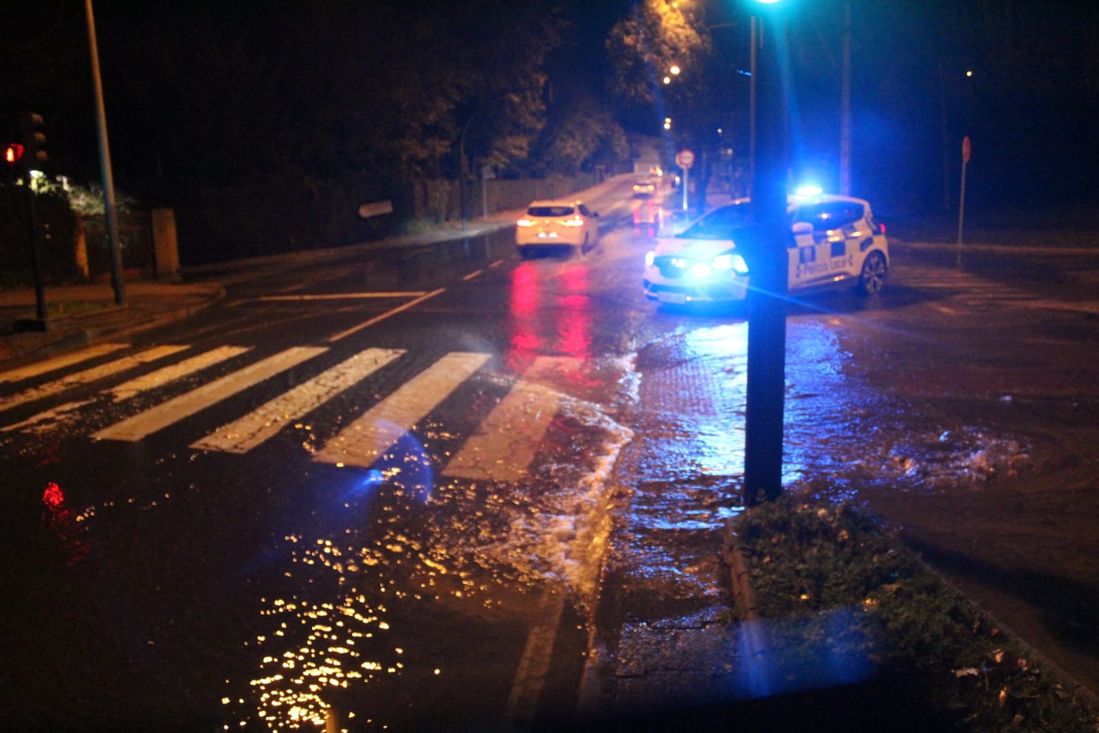 Reventón en la avenida Juan Pablo II (6)