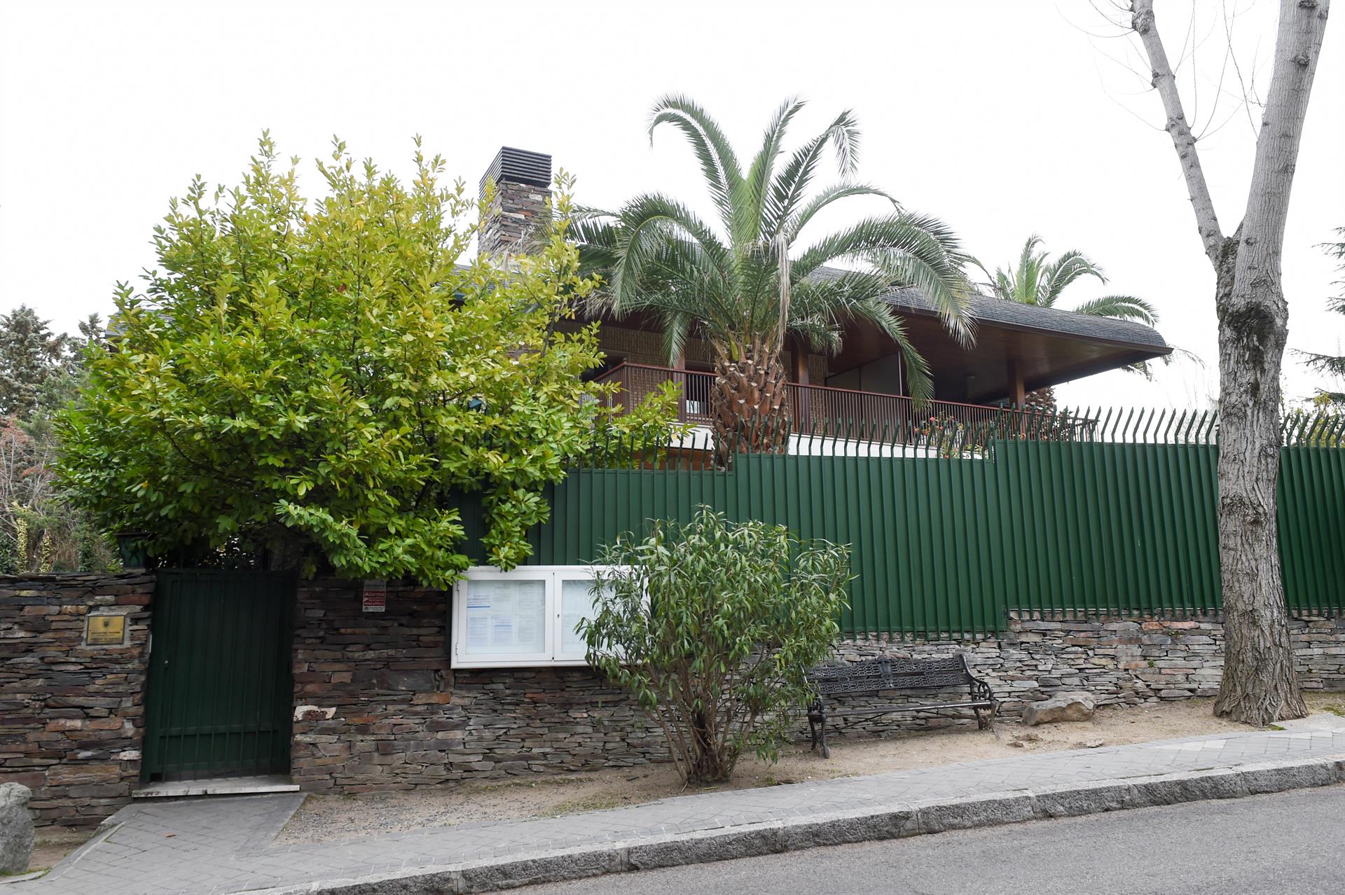 Fachada de la embajada de Ucrania en Madrid | EUROPA PRESS