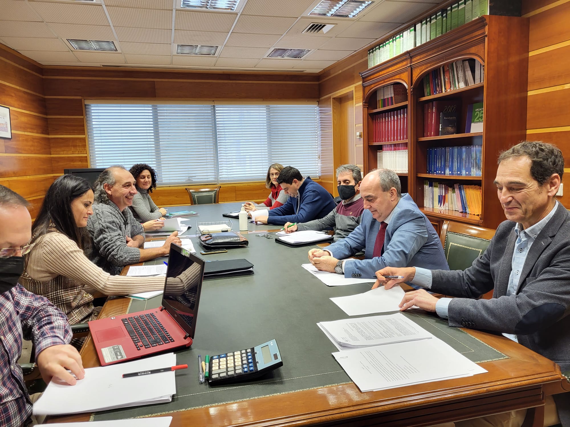 Reunión Opas, mesa conjunta