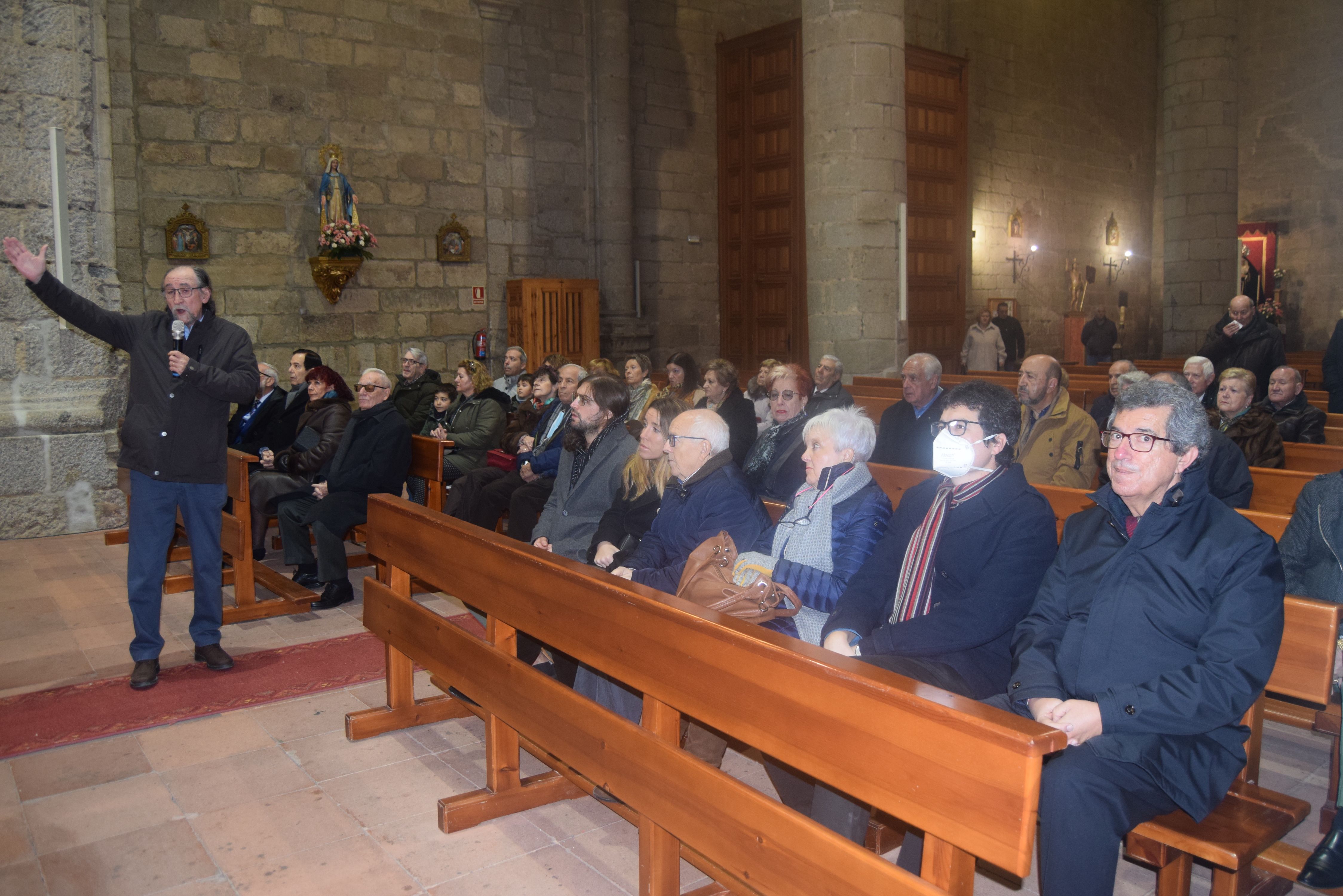 Los peñarandinos ausentes en la iglesia parroquial