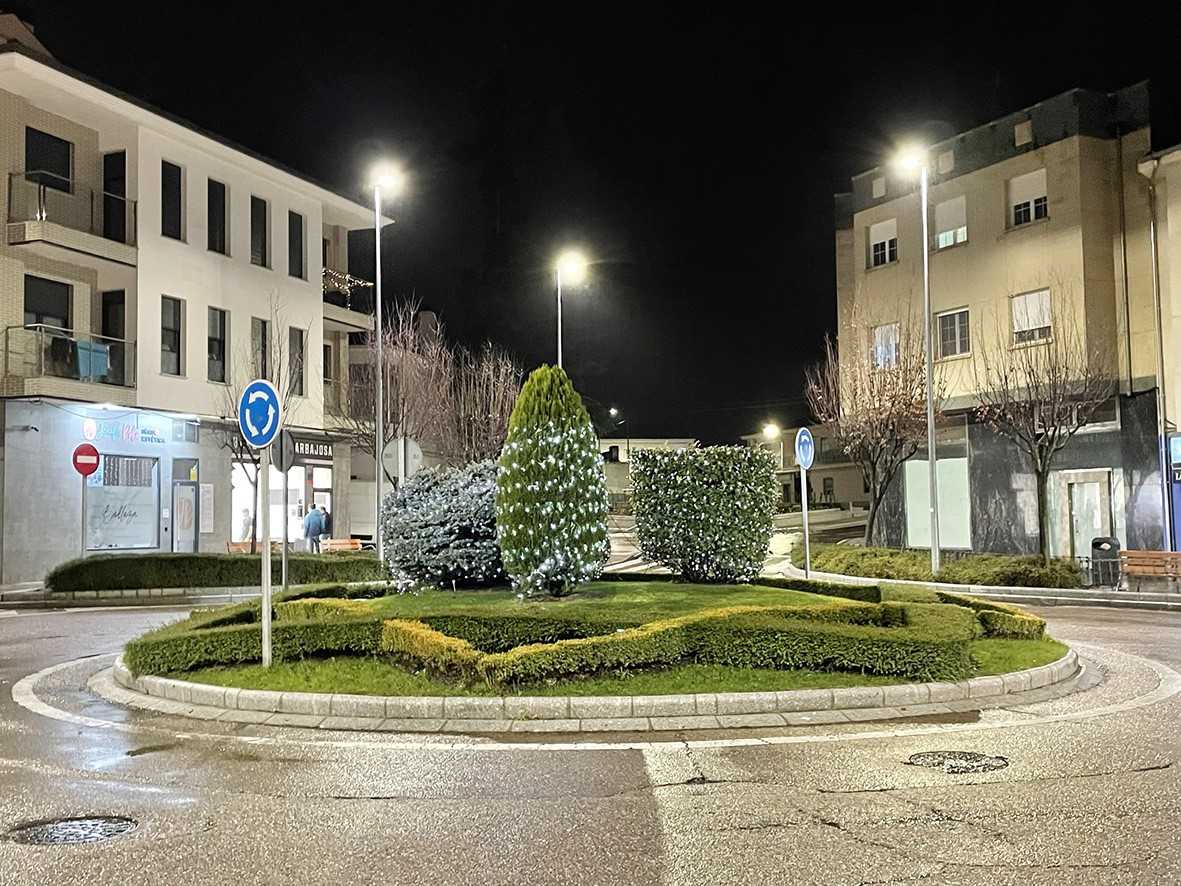 Carbajosa de la Sagrada se engalana para festejar la Navidad