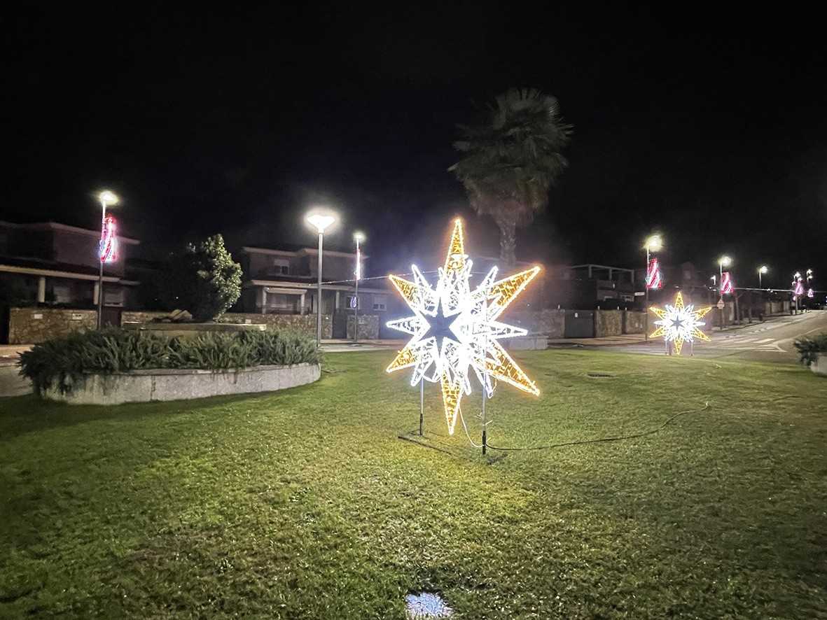 Carbajosa de la Sagrada se engalana para festejar la Navidad