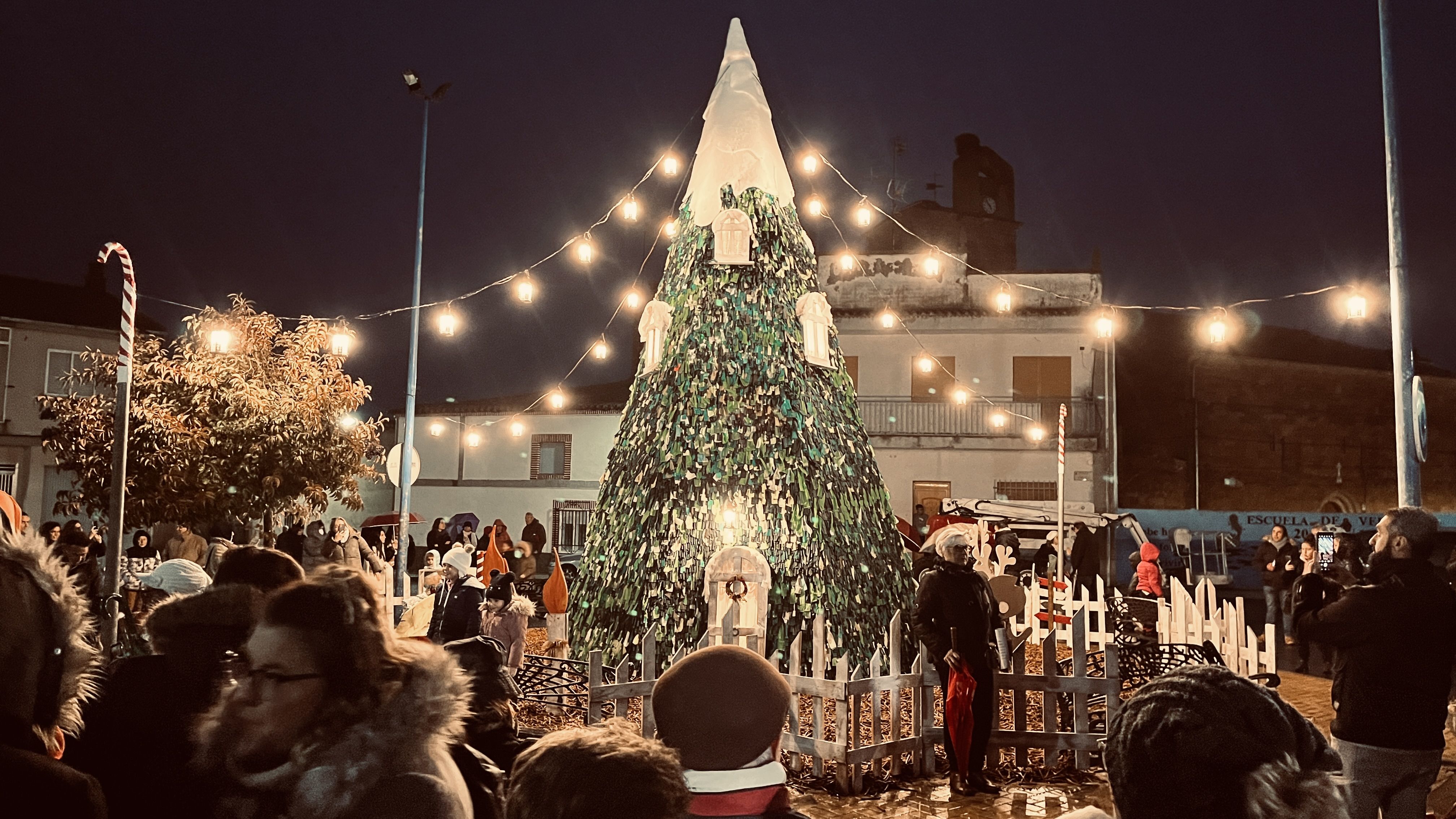 Encendido árbol de Navidad de Villoruela