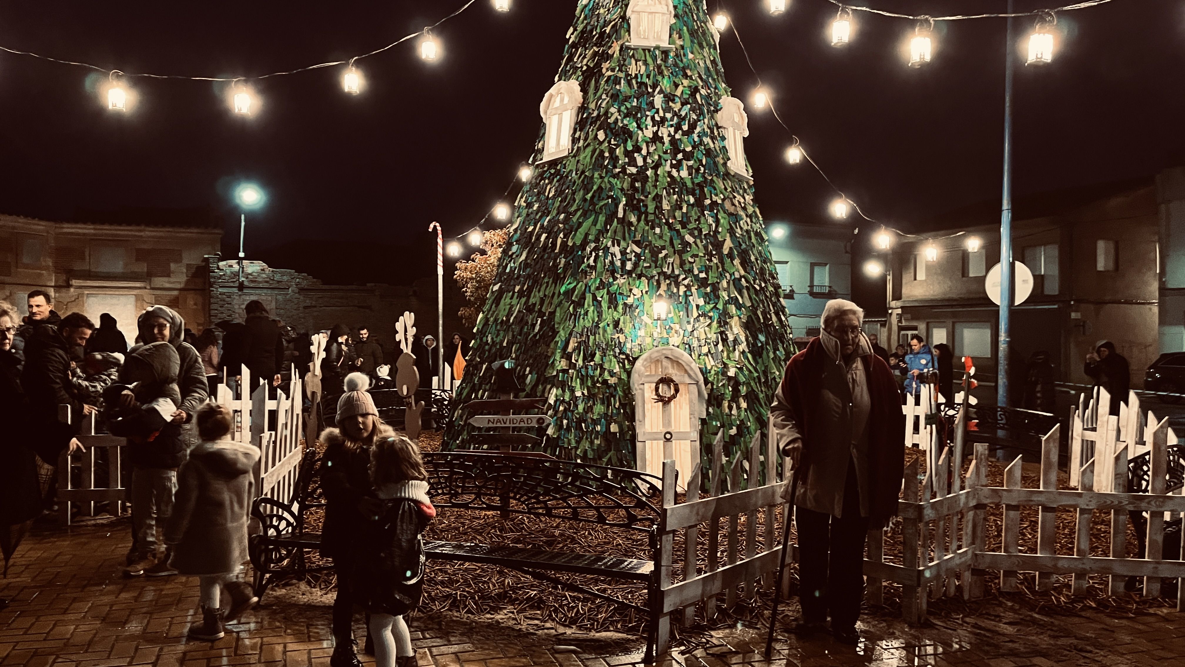 Encendido árbol de Navidad de Villoruela