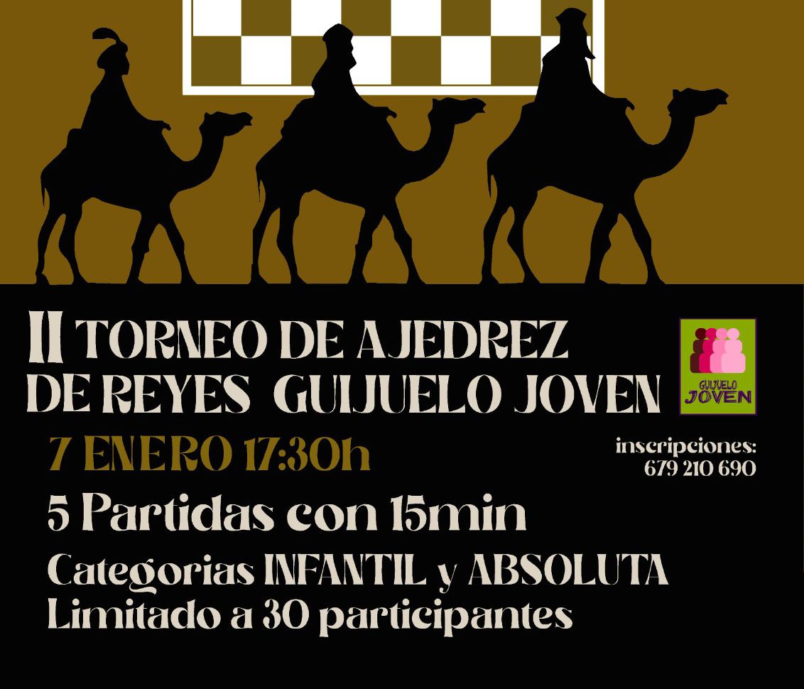 7 ENERO II torneo Ajedrez