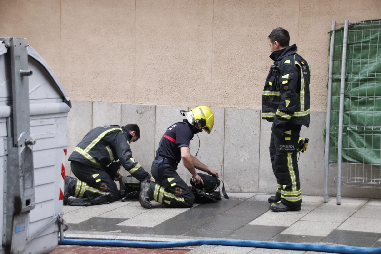 Incendio en cuarto de calderas calle de Torres Quevedo. Fotos S24H (4)