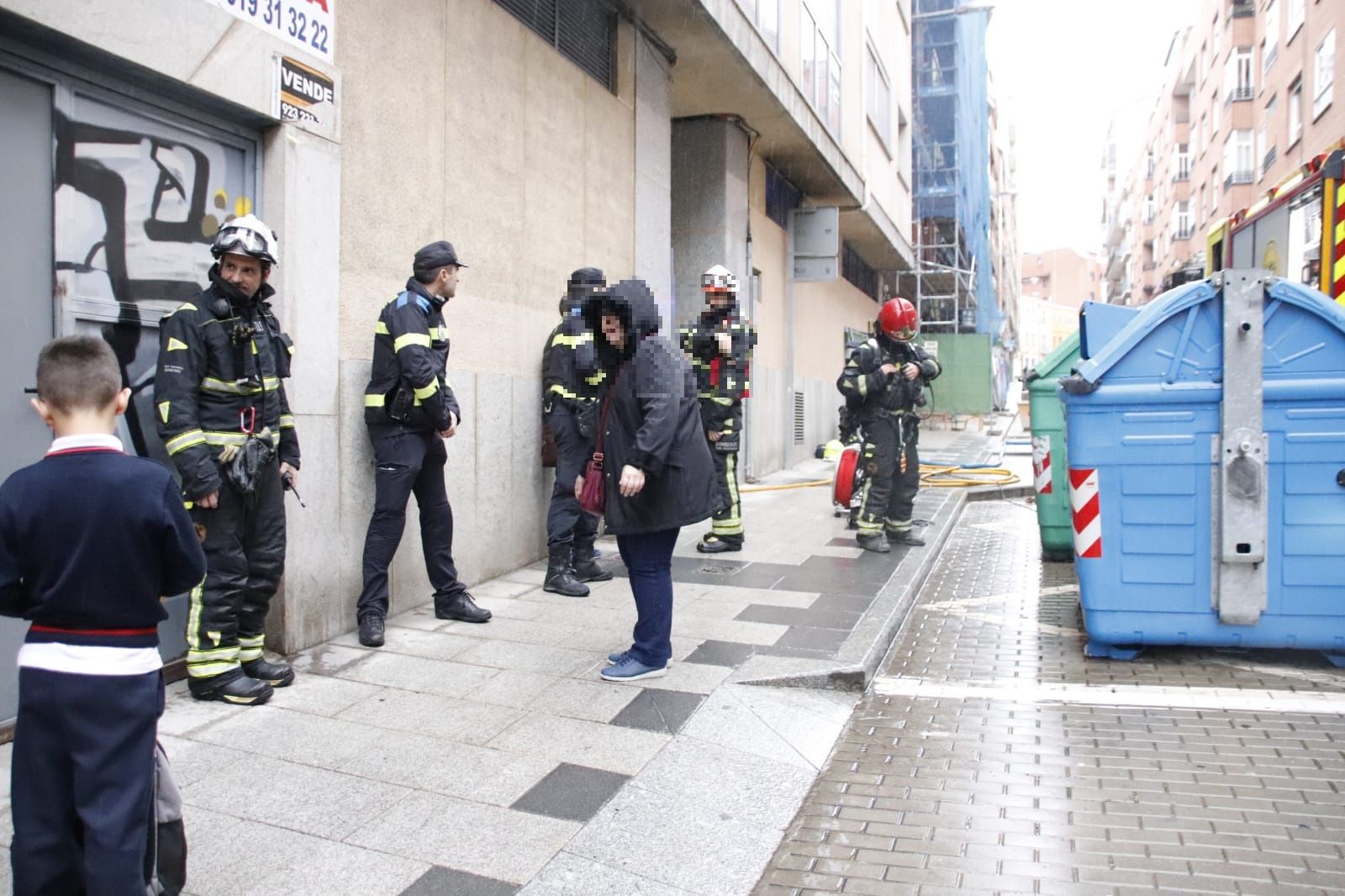 Incendio en cuarto de calderas calle de Torres Quevedo. Fotos S24H (5)