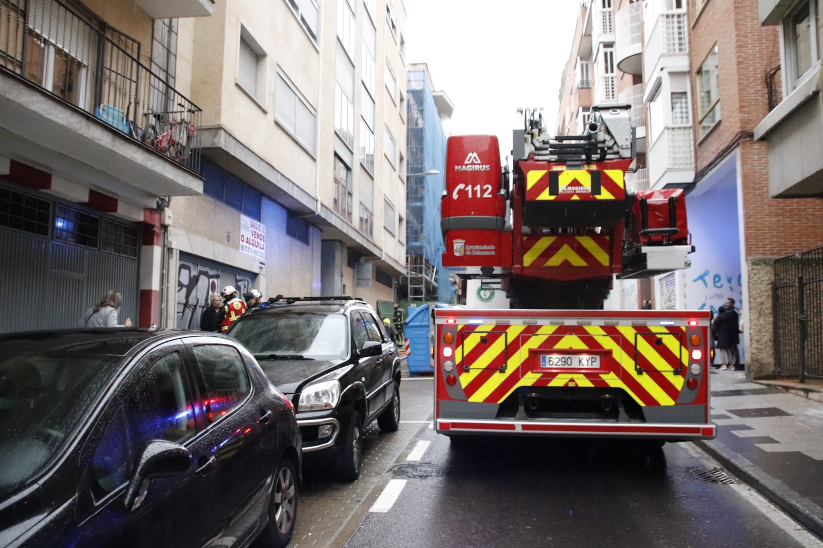 Incendio en cuarto de calderas calle de Torres Quevedo. Fotos S24H (10)