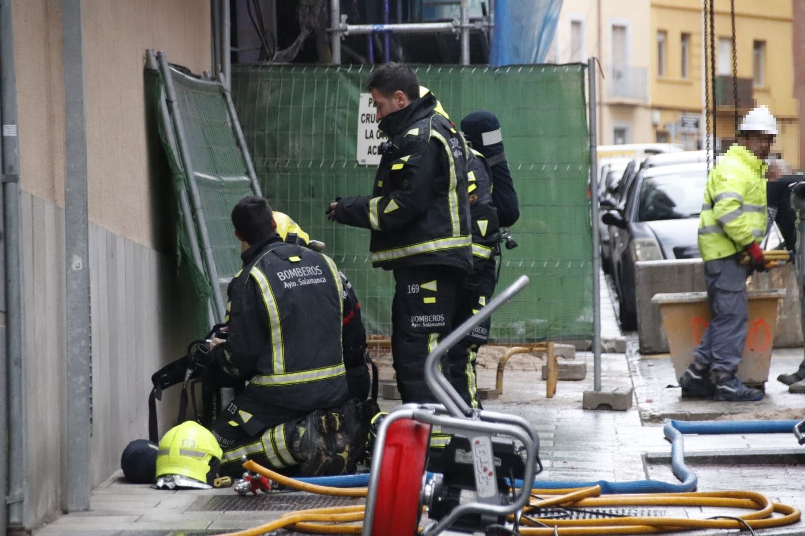 Incendio en cuarto de calderas calle de Torres Quevedo. Fotos S24H (7)