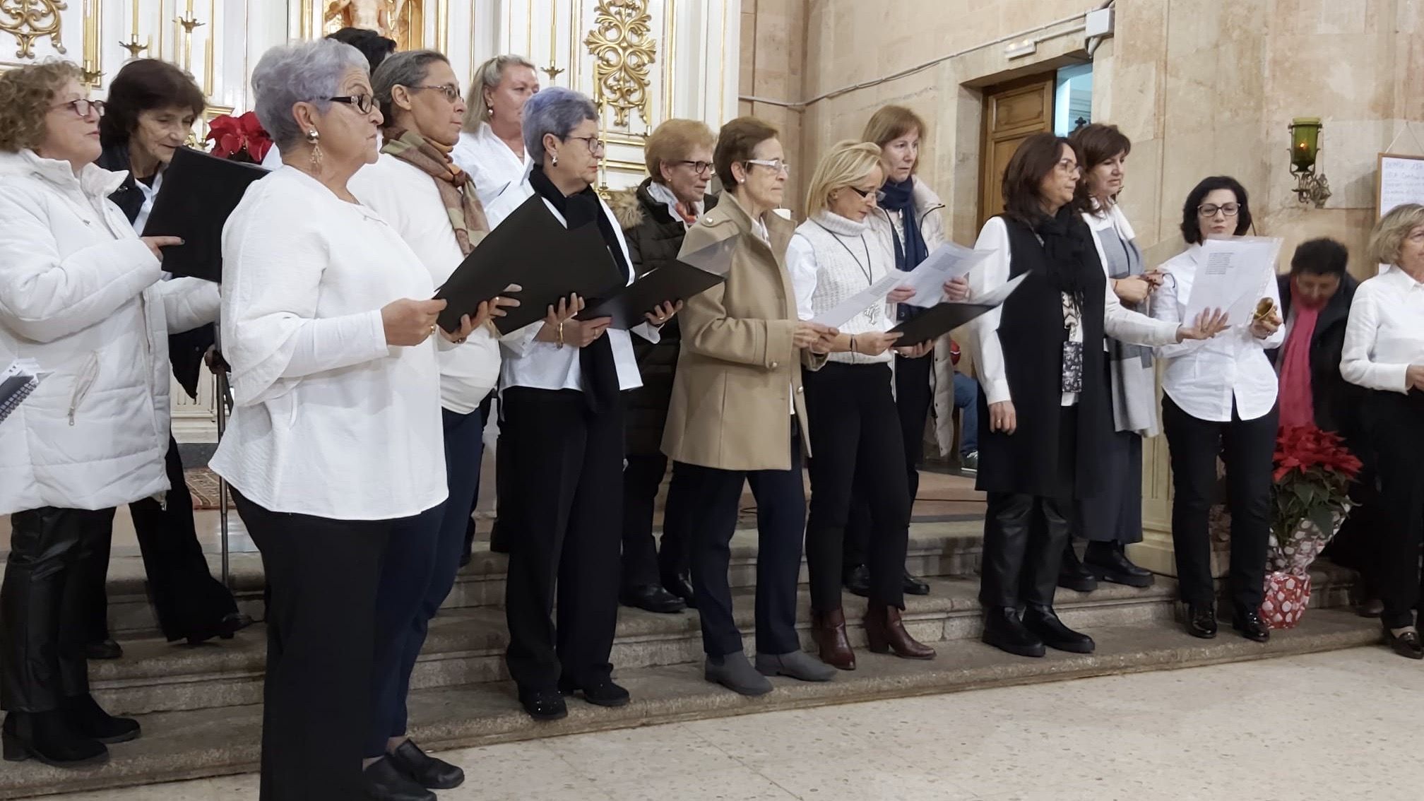 Catorce grupos han interpretado sus versiones de villancicos en este Festival organizado por el Arciprestazgo de Peñaranda Calvarrrasa Las Villas