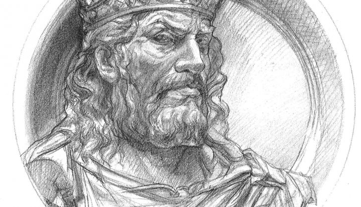 Boceto Medallón Alfonso IX