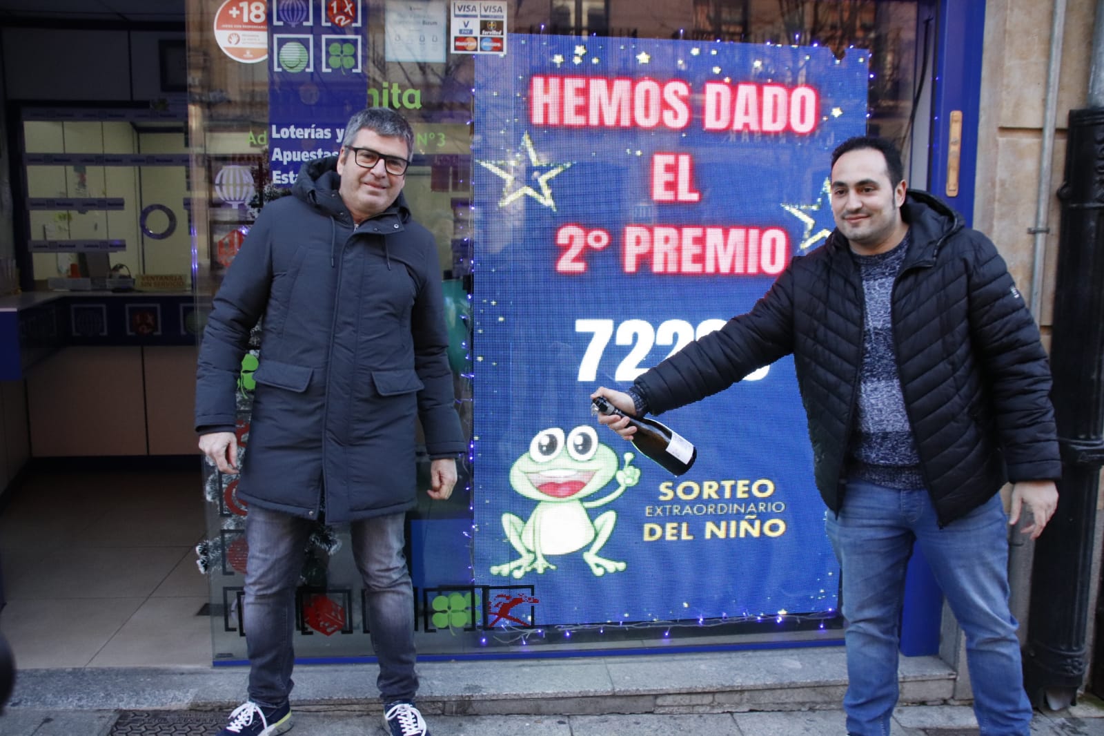 'La Ranita' reparte el segundo premio del sorteo de 'El Niño'