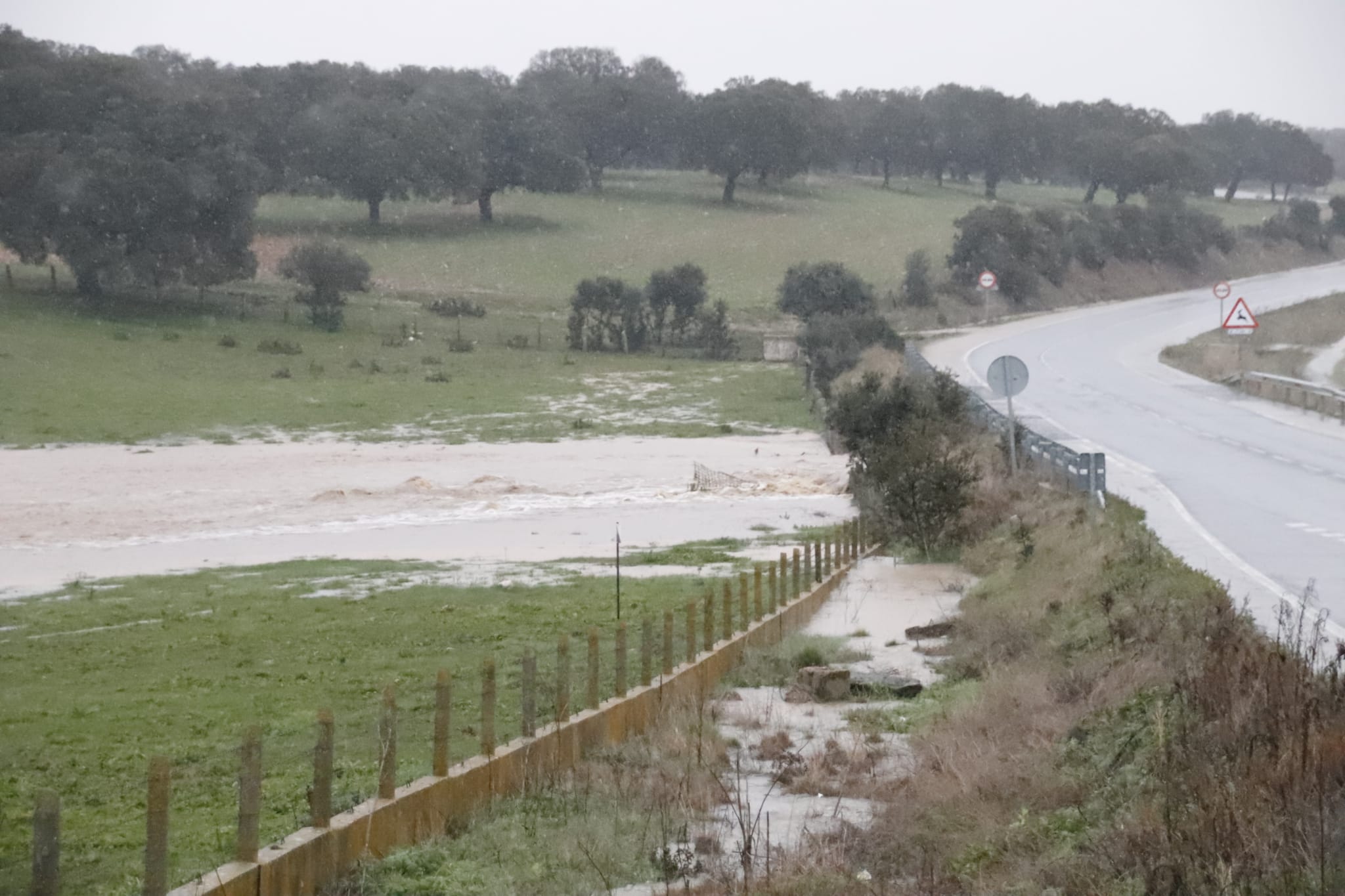 Inundación carretera CL 512 (12)