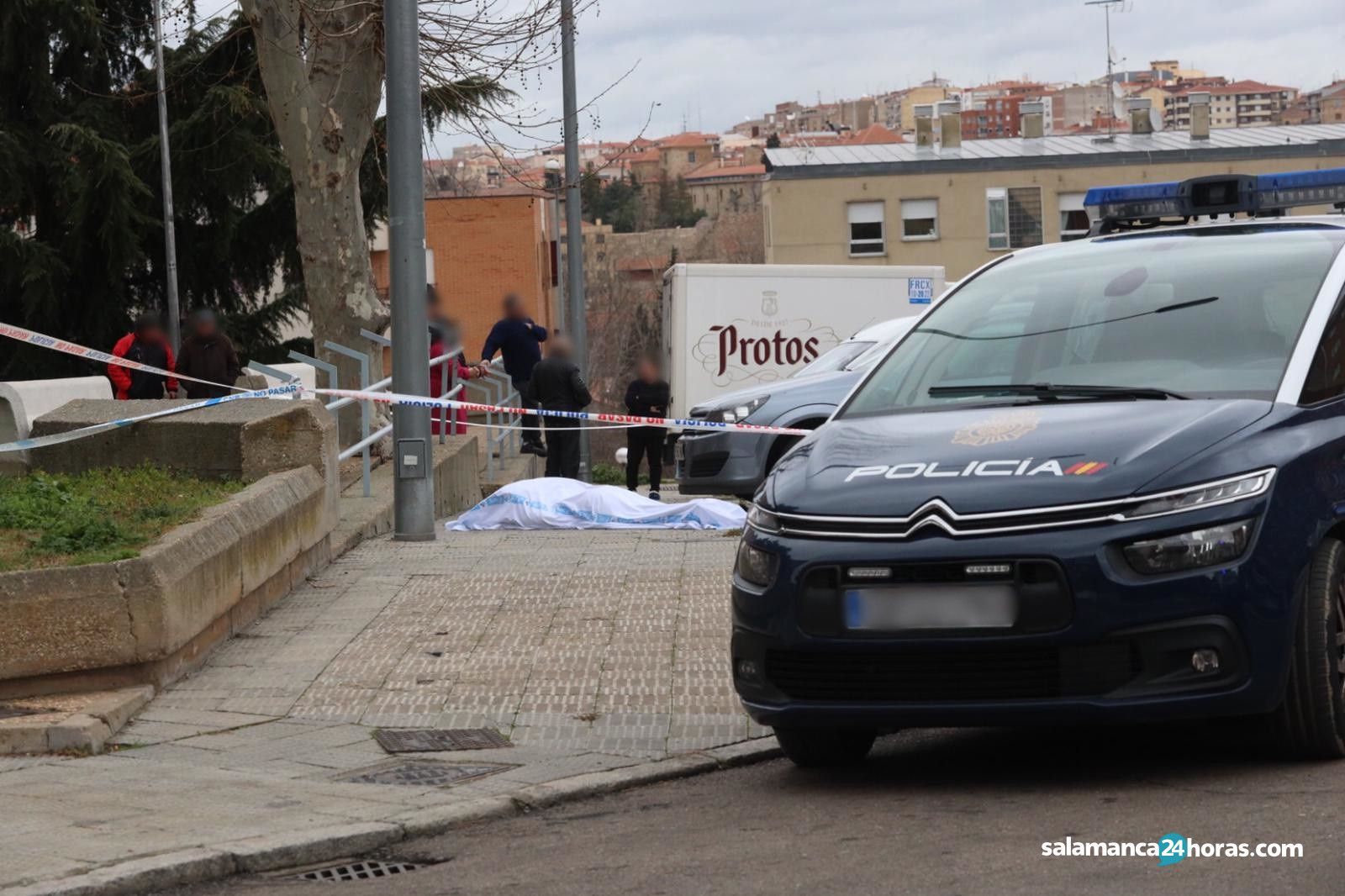 Asesinato de 'El Chispi' en el barrio de San José. Foto de archivo 