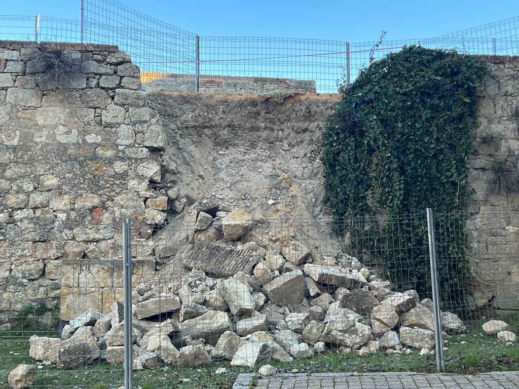 derrumbe, muro de Ciudad Rodrigo, muralla (6)