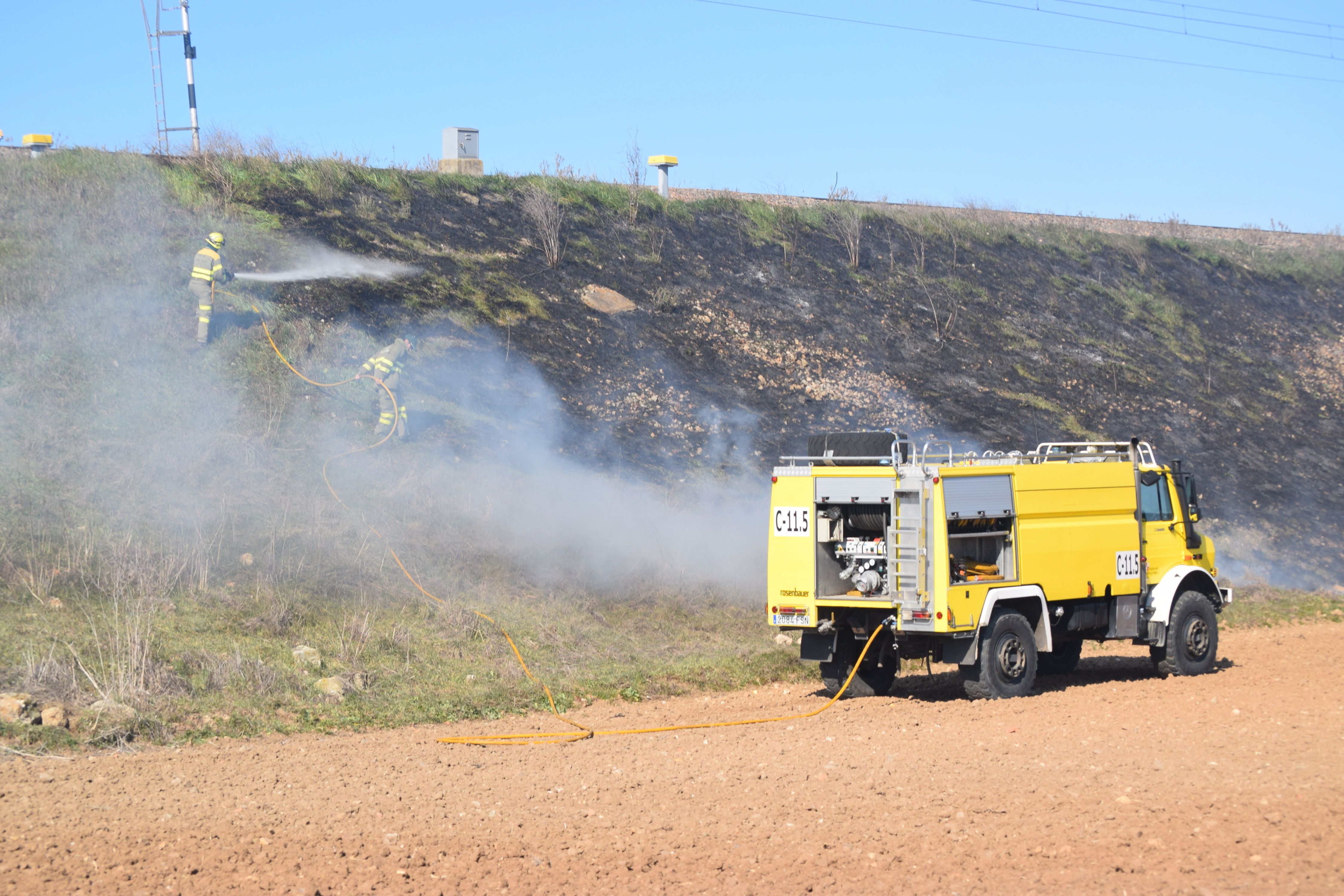 Incendio Cabrerizos | Foto Samuel Mellado