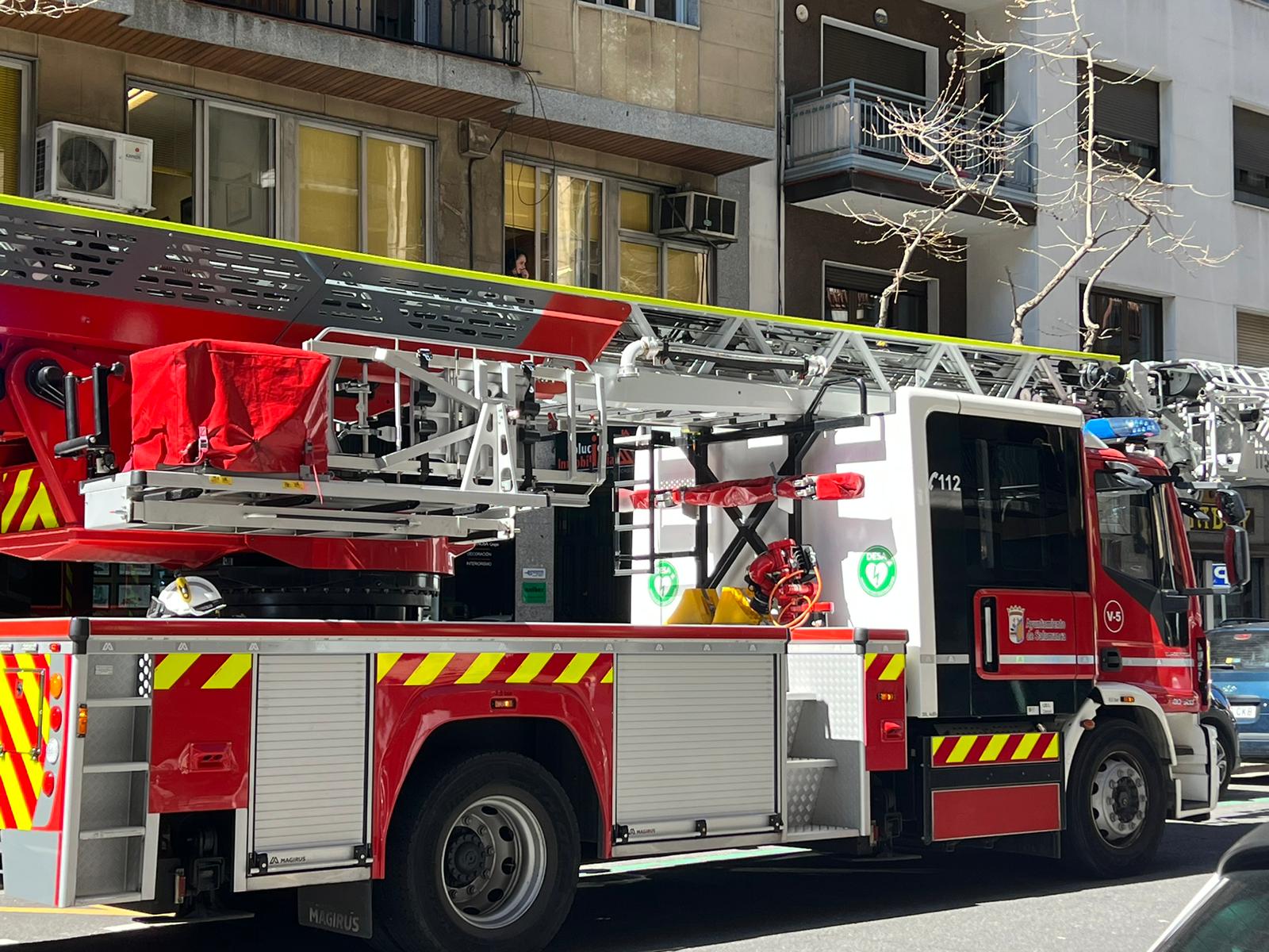 Bomberos del Ayuntamiento de Salamanca en una imagen de archivo 