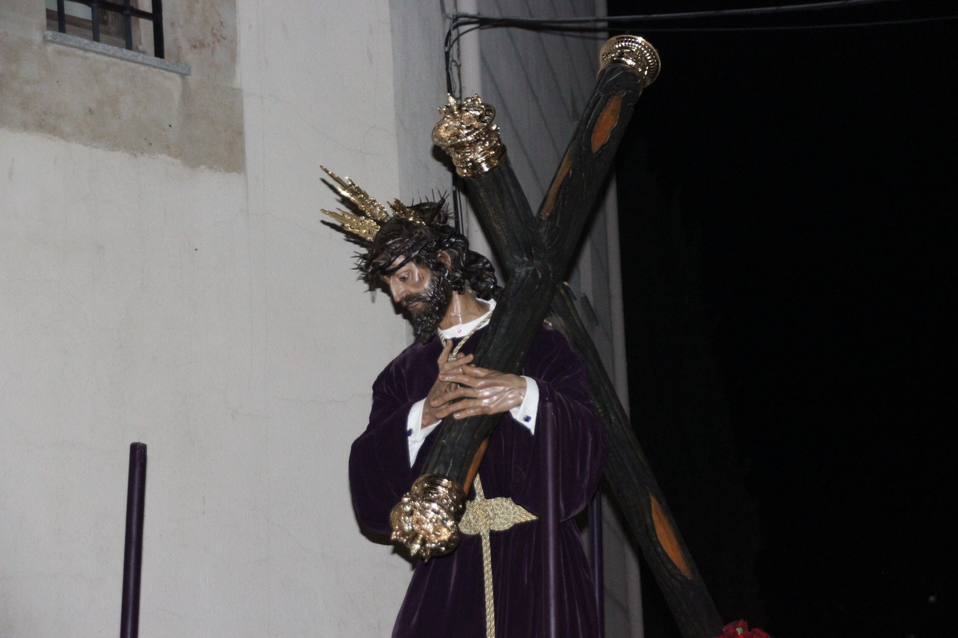 Via crucis de NPJ de la Pasión de la Hermandad Dominicana.