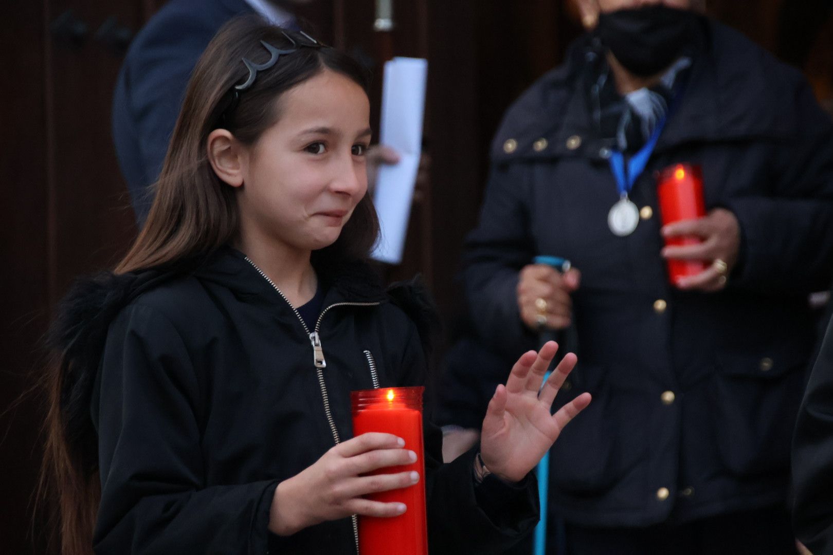 Procesión del Vía Matris de la Cofradía de la Vera Cruz