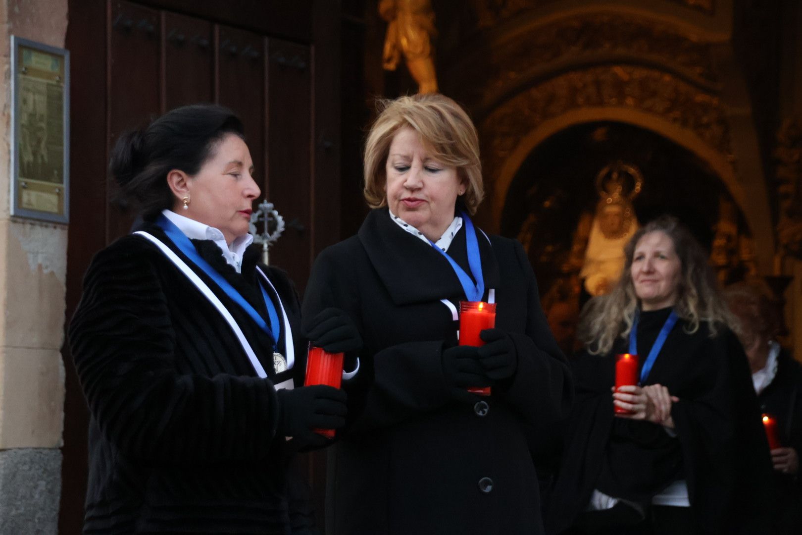 Procesión del Vía Matris de la Cofradía de la Vera Cruz