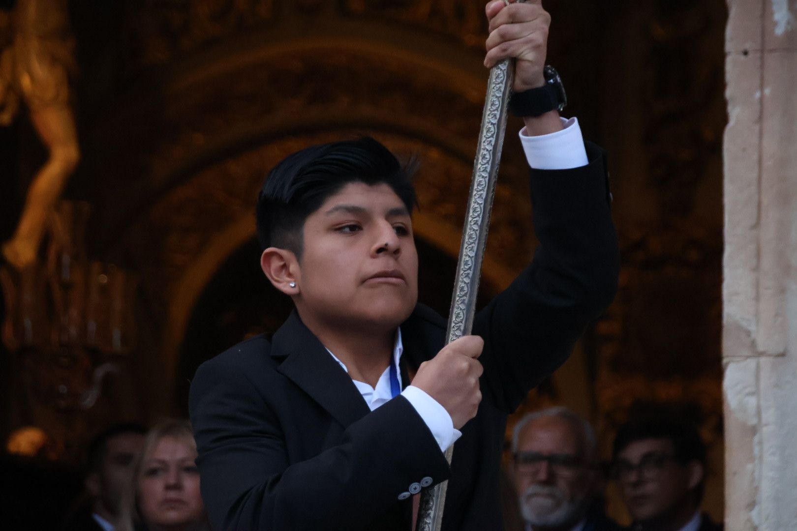 Procesión del Vía Matris de la Cofradía de la Vera Cruz