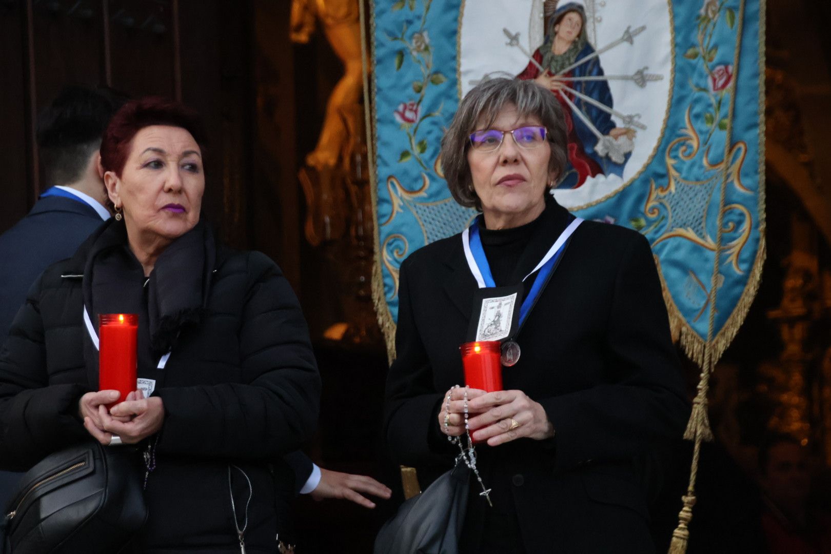 Procesión del Vía Matris de la Cofradía de la Vera Cruz