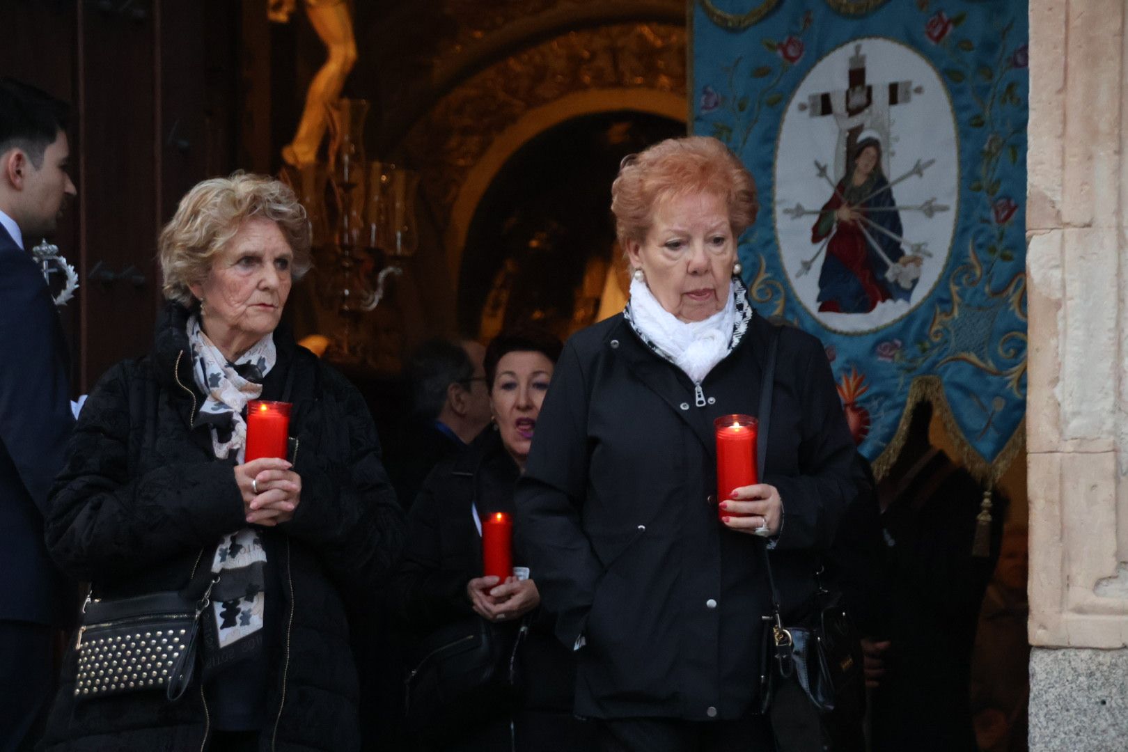 Procesión del Vía Matris de la Cofradía de la Vera Cruz