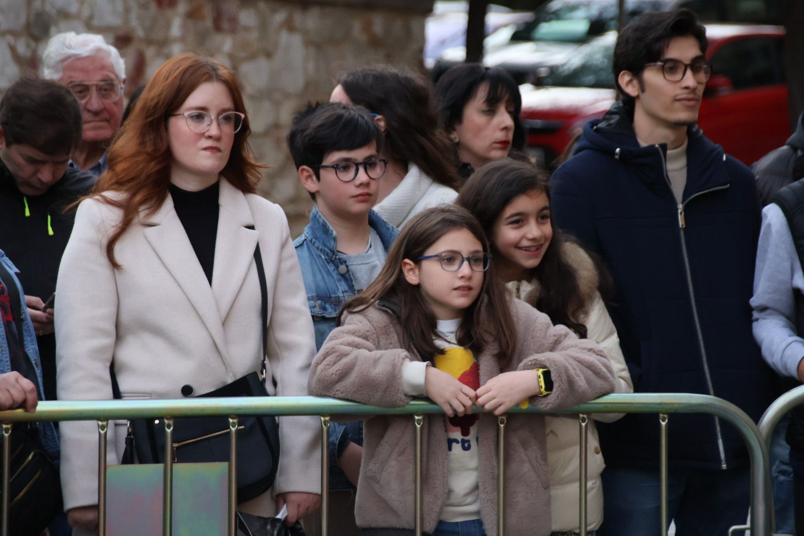 Ambiente en la Procesión del Vía Matris de la Cofradía de la Vera Cruz