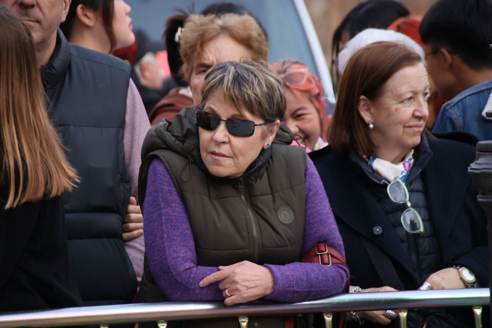 Ambiente en la Procesión del Vía Matris de la Cofradía de la Vera Cruz8584