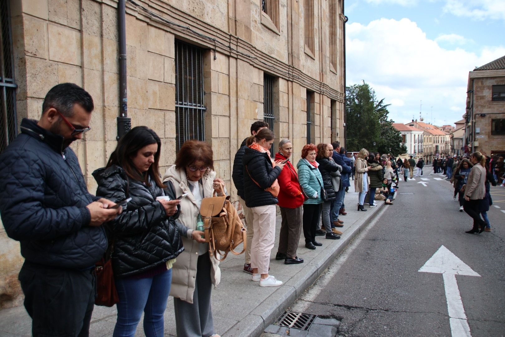 Ambiente en la Procesión de Jesús de la Redención de la Archicofradía del Rosario