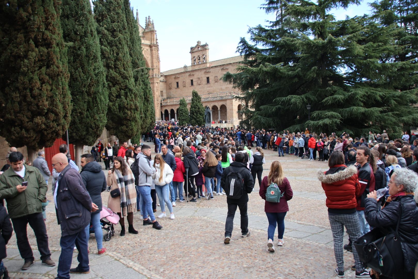 La procesión del Rosario no sale a las calles de Salamanca por la lluvia