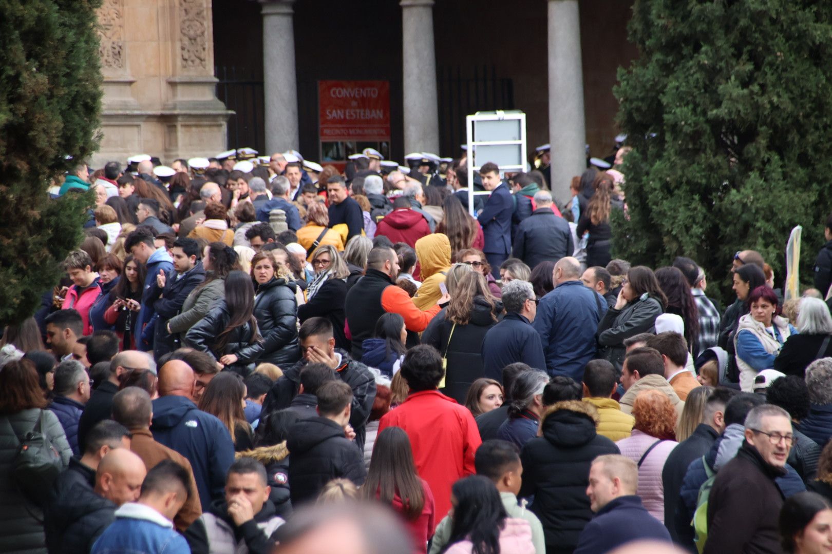 Ambiente en la Procesión de Jesús de la Redención de la Archicofradía del Rosario