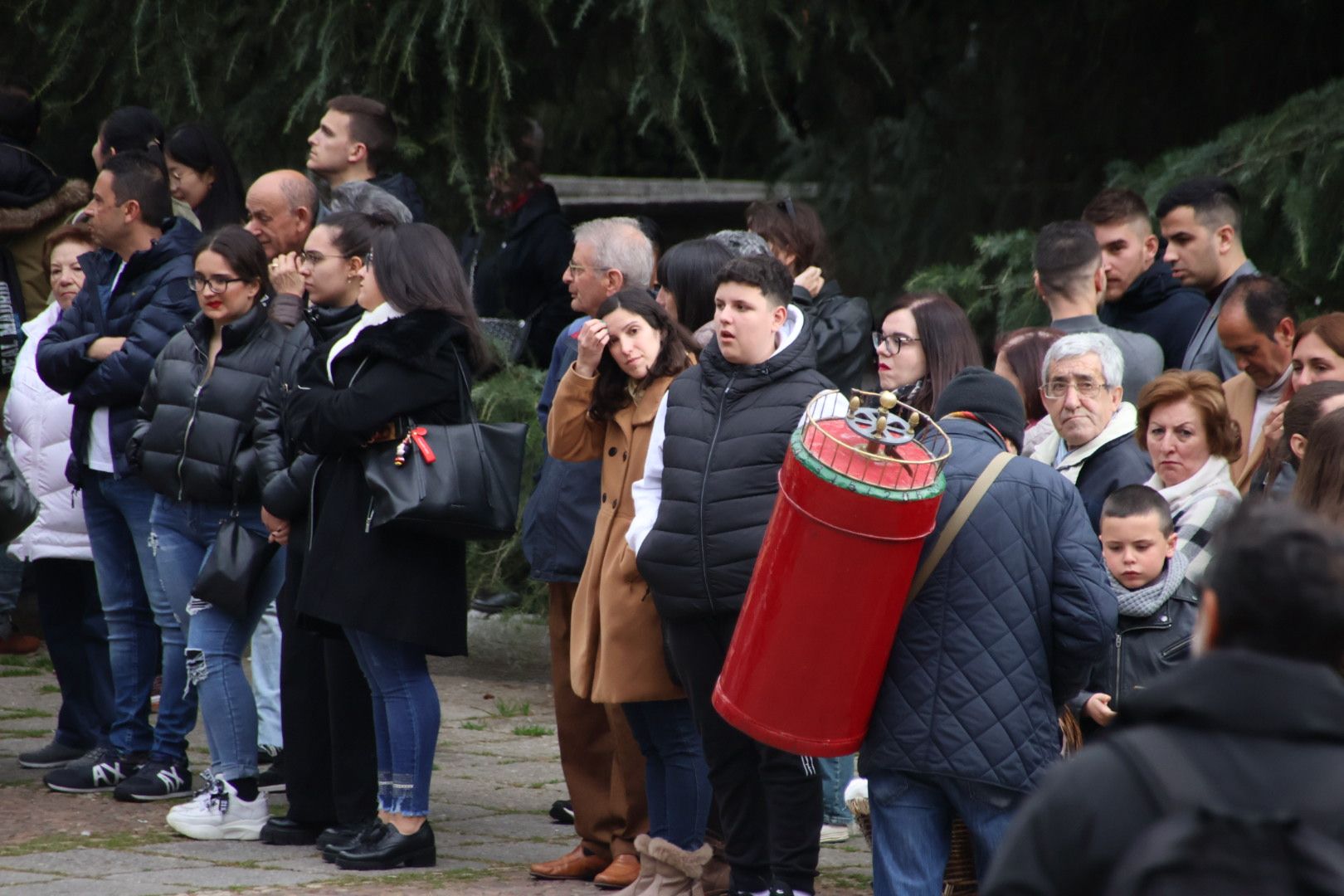 Ambiente en la Procesión de Jesús de la Redención de la Archicofradía del Rosario