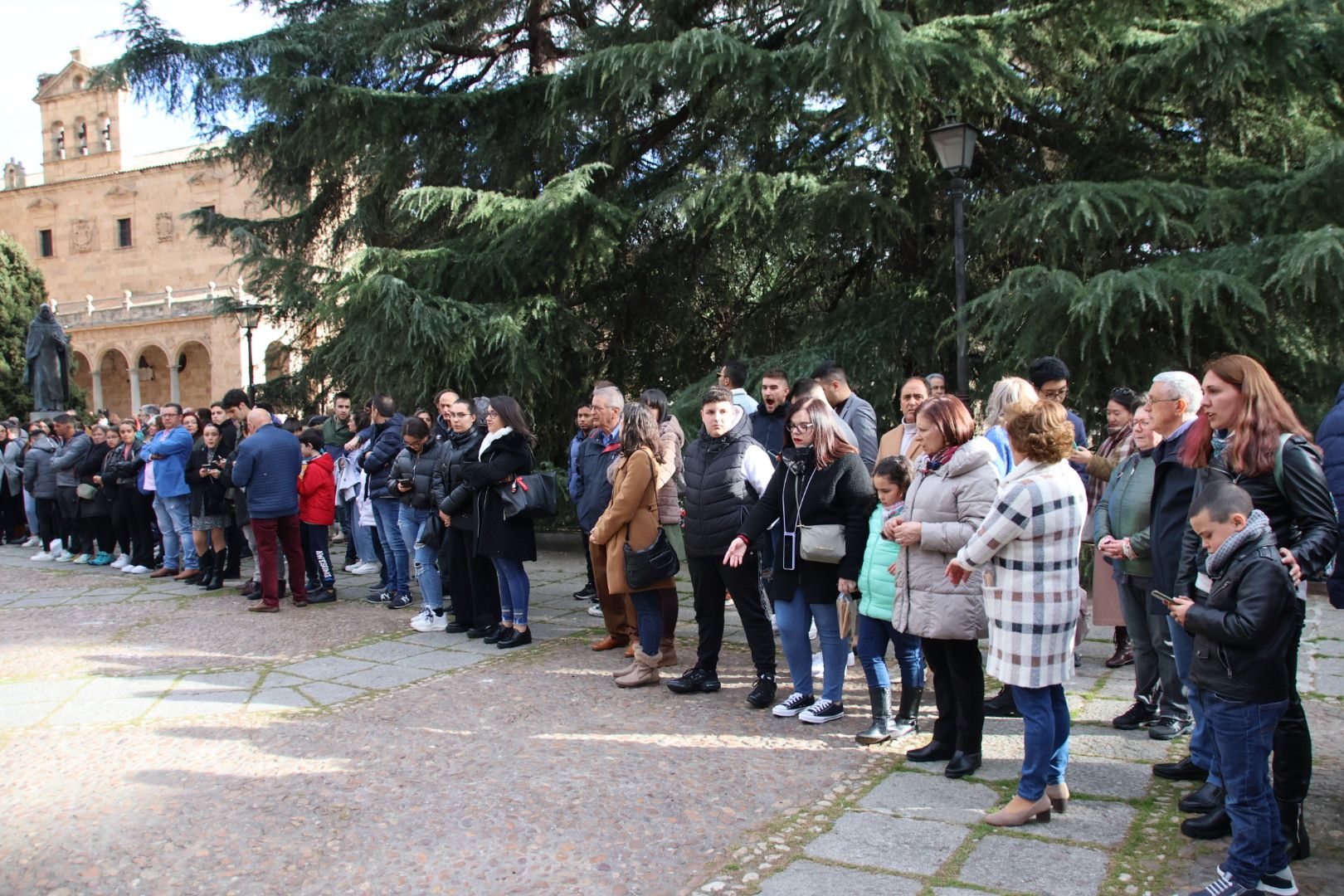 Ambiente en la Procesión de Jesús de la Redención de la Archicofradía del Rosario