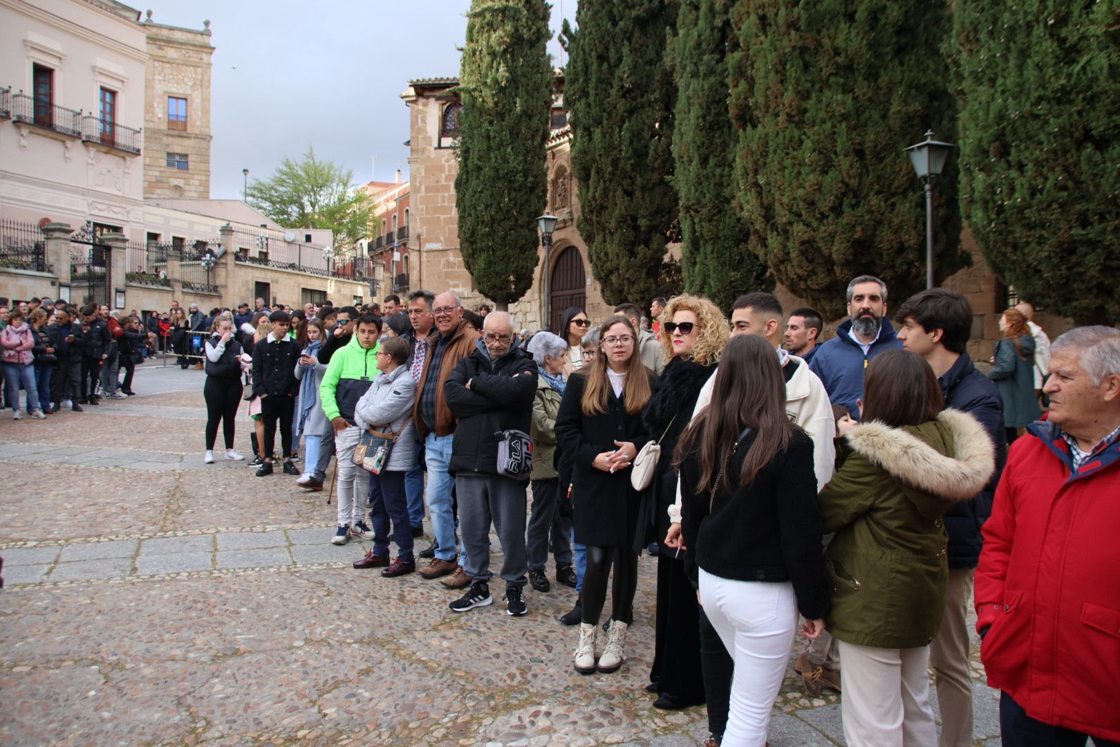 Ambiente en la Procesión de Jesús de la Redención de la Archicofradía del Rosario