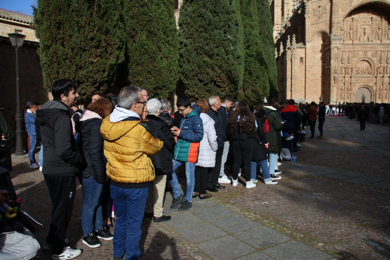 Ambiente en la Procesión de Jesús de la Redención de la Archicofradía del Rosario