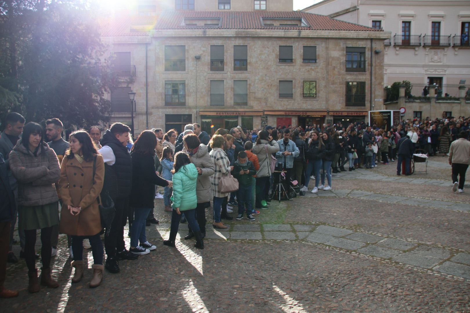 Ambiente en la Procesión de Jesús de la Redención de la Archicofradía del Rosario