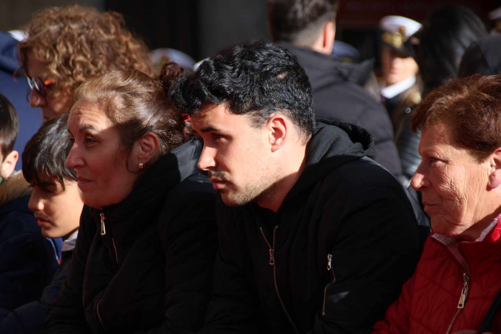 Ambiente en la Procesión de Jesús de la Redención de la Archicofradía del Rosario