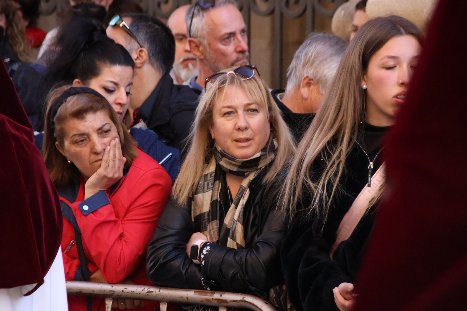 Ambiente en la Procesión de la Hermandad de Jesús Despojado y María Santísima de la Caridad y del Consuelo