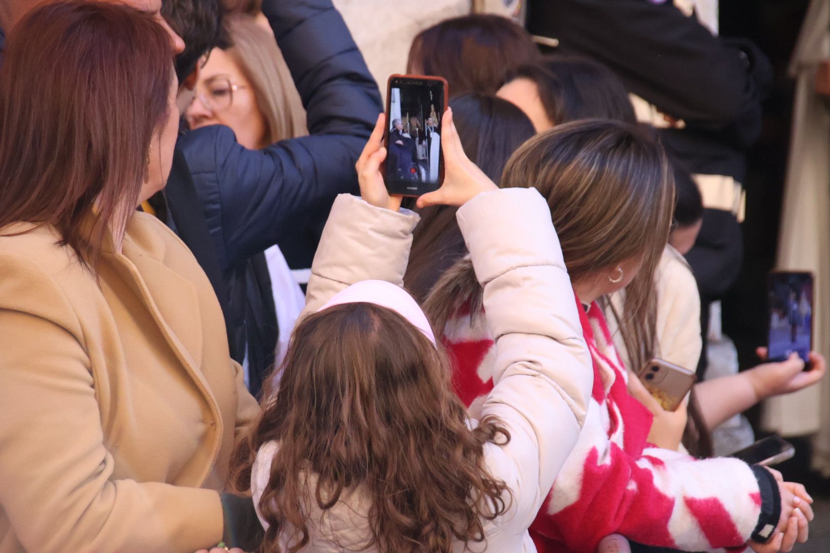 Ambiente en la Procesión de la Hermandad de Jesús Despojado y María Santísima de la Caridad y del Consuelo