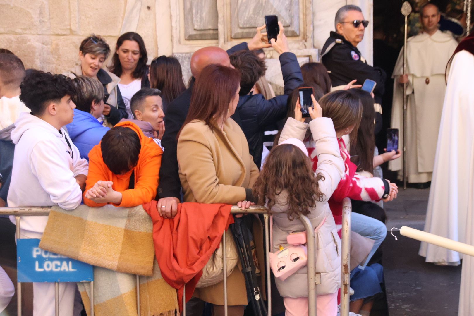 Ambiente en la Procesión de la Hermandad de Jesús Despojado y María Santísima de la Caridad y del Consuelo