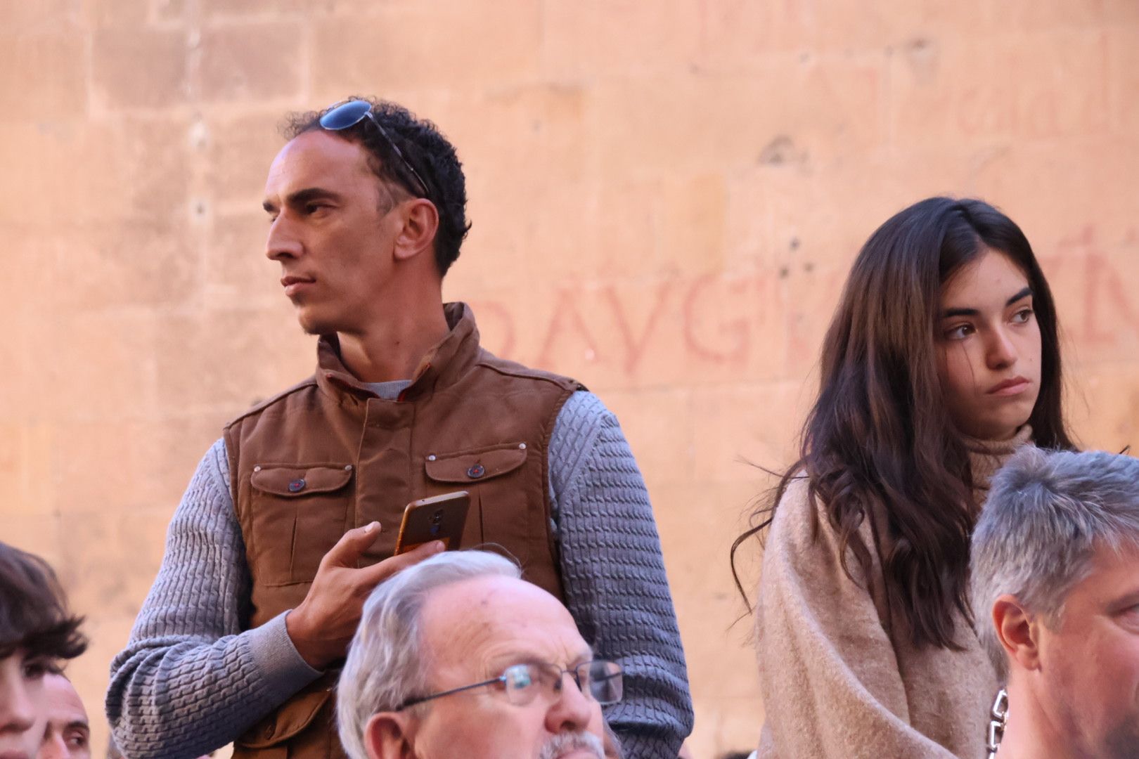 Ambiente en la Procesión de la Hermandad de Jesús Despojado y María Santísima de la Caridad y del Consuelo