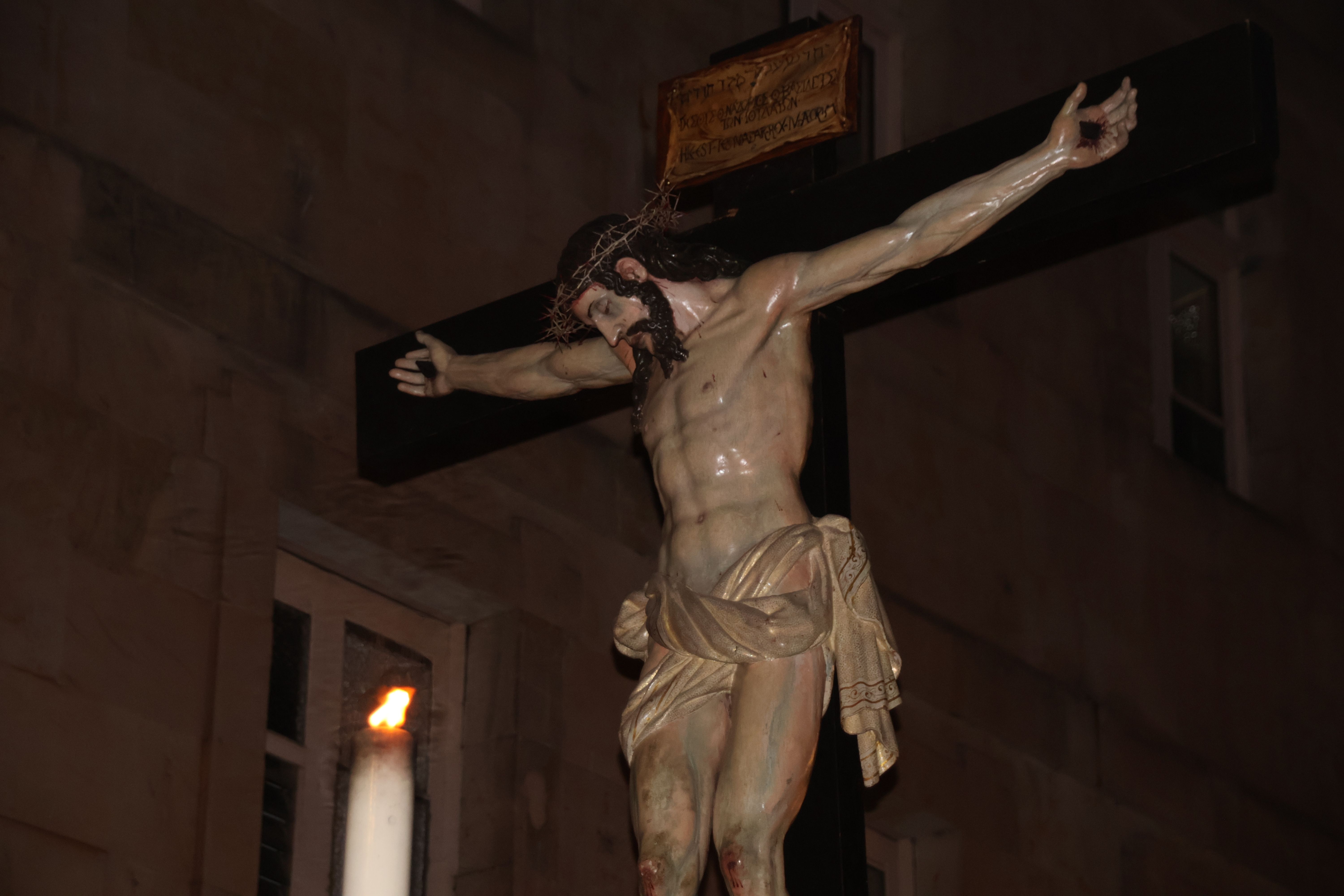 Procesión del Cristo de los Doctrinos y la Virgen de la Amargura de la Cofradía de la Vera Cruz