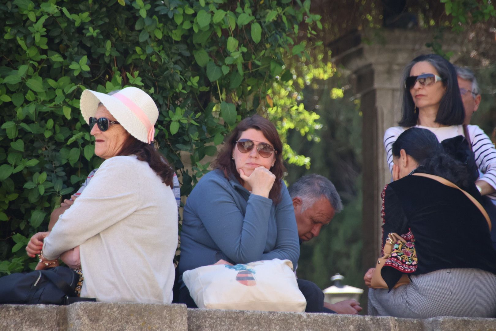 Ambiente en la Procesión del Santo Entierro de la Cofradía de la Vera Cruz