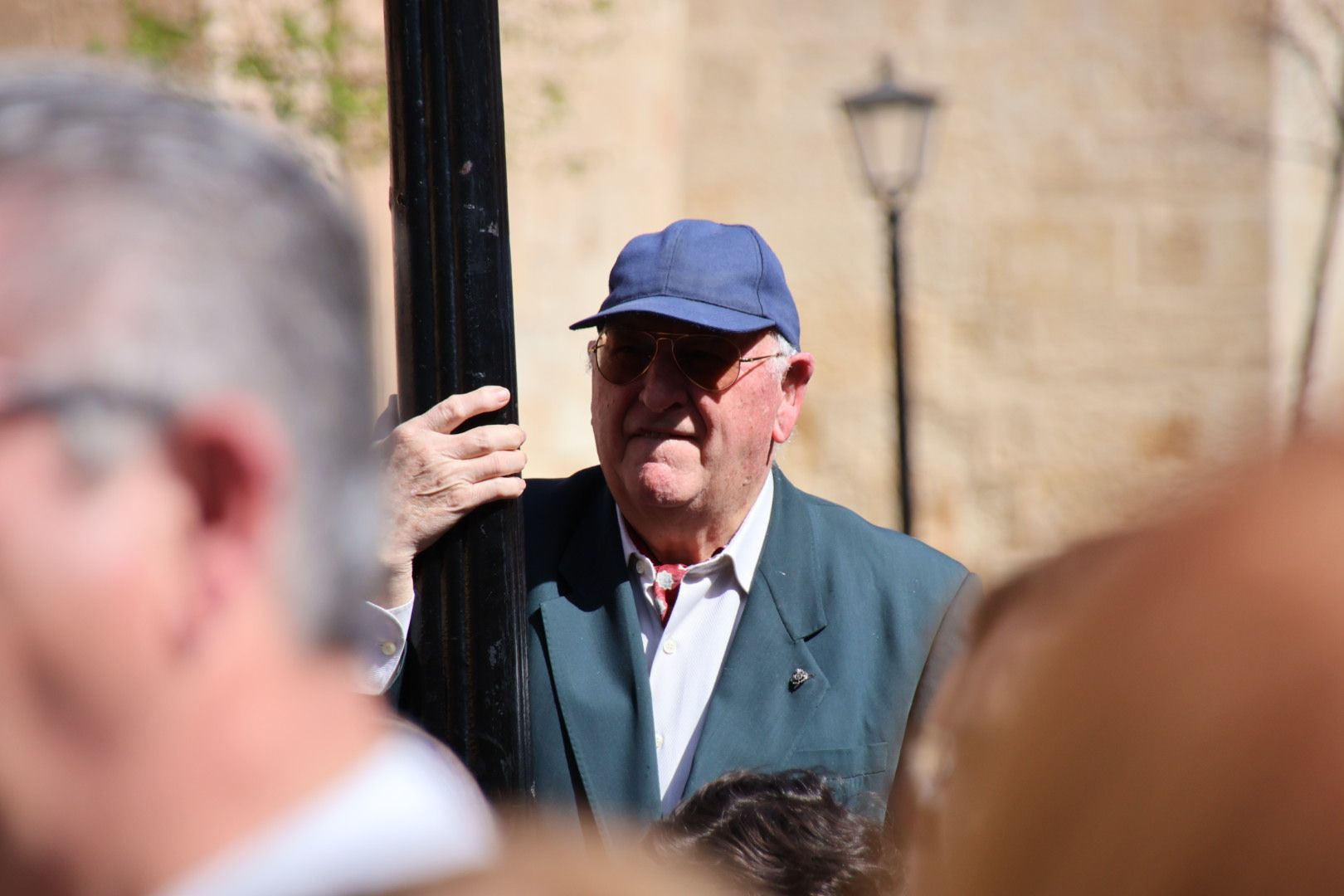 Ambiente en la Procesión del Santo Entierro de la Cofradía de la Vera Cruz