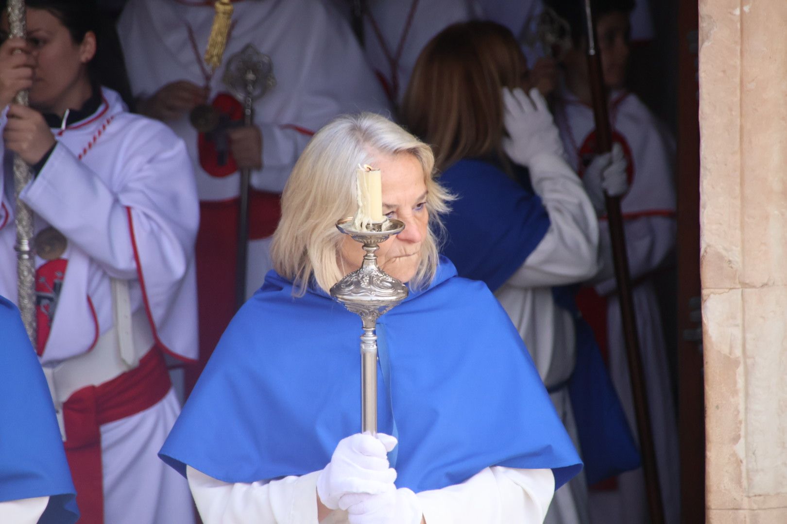 Procesión de Nuestra Señora de la Alegría de la Cofradía de la Vera Cruz