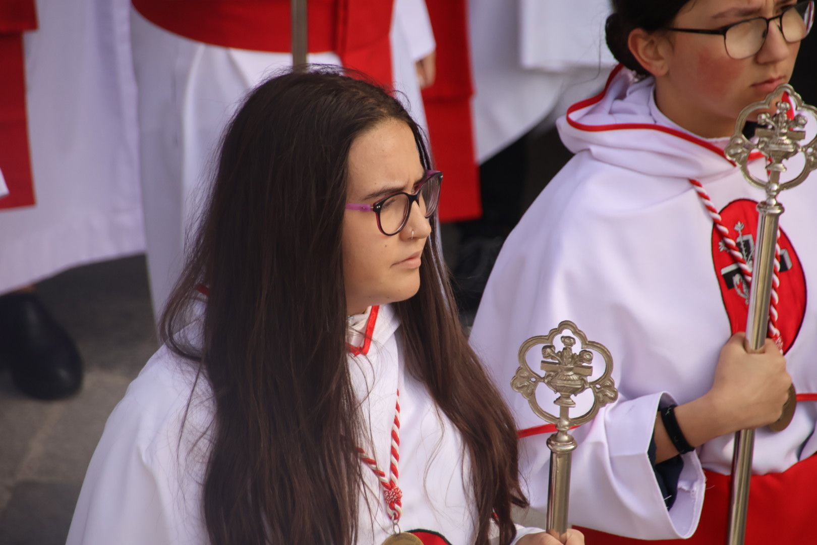 Procesión de Nuestra Señora de la Alegría de la Cofradía de la Vera Cruz