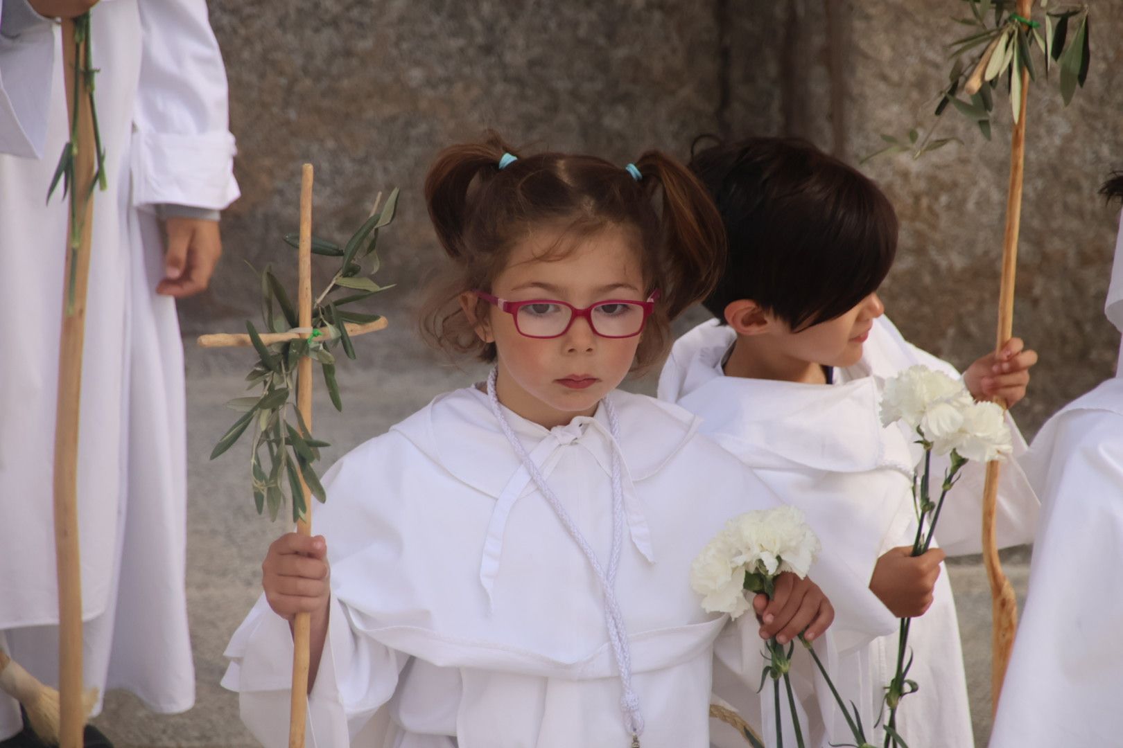 Procesión de Nuestra Señora de la Alegría de la Cofradía de la Vera Cruz